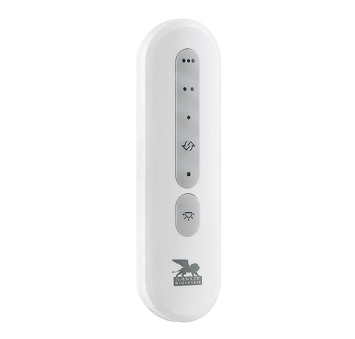 Savoy House RMT-AC-UNIVERSAL Universal Remote For AC Motor Ceiling Fan, White