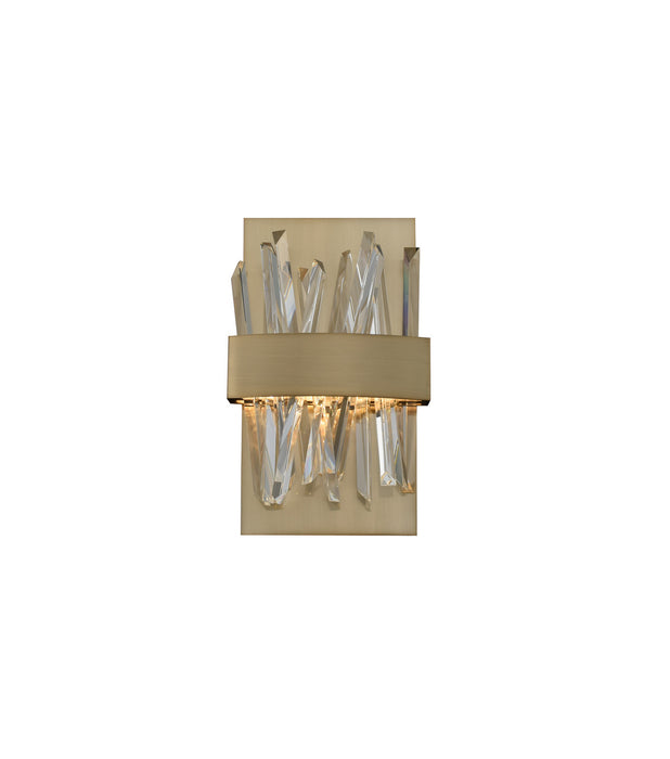 Allegri 030220-038 LED Wall Sconce, Brushed Champagne Gold