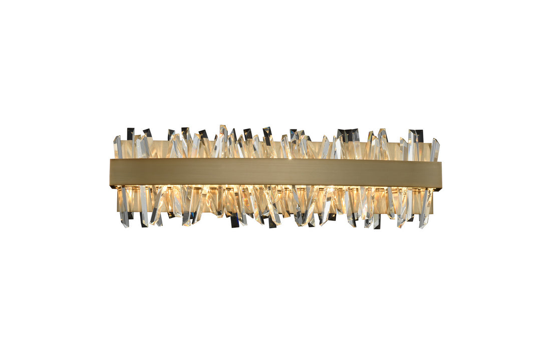 Allegri 030232-038 LED Bath, Brushed Champagne Gold
