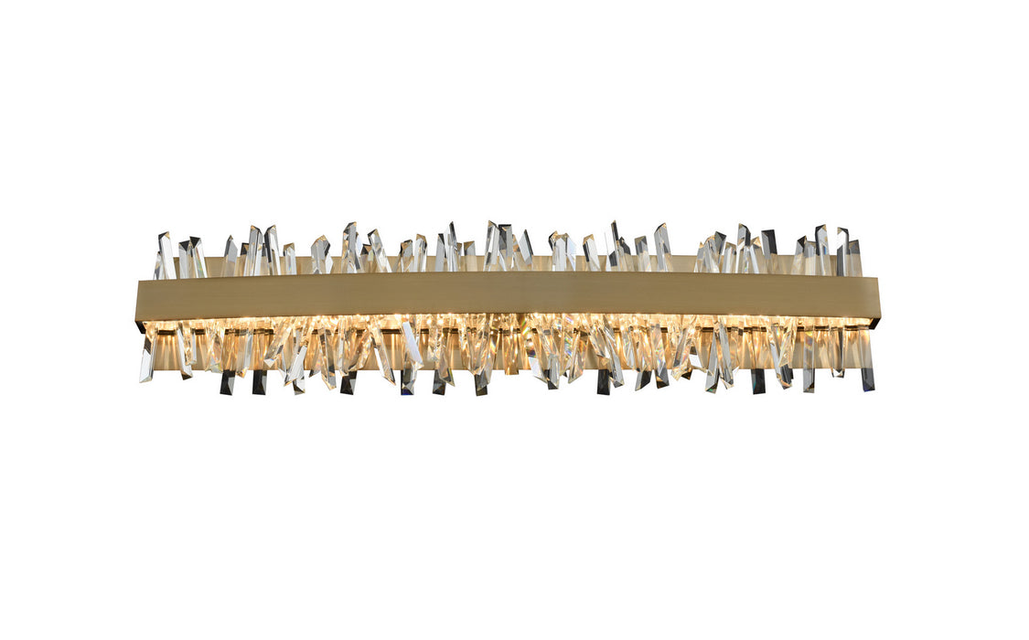 Allegri 030233-038 LED Bath, Brushed Champagne Gold