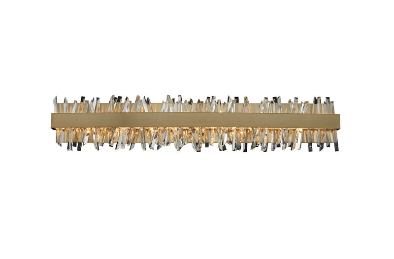 Allegri 030234-038 LED Bath, Brushed Champagne Gold
