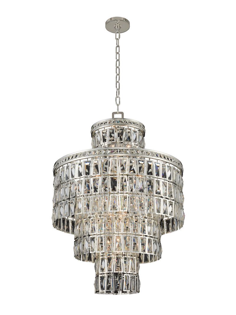 Allegri 033251-014-FR001 13 Light Pendant, Silver