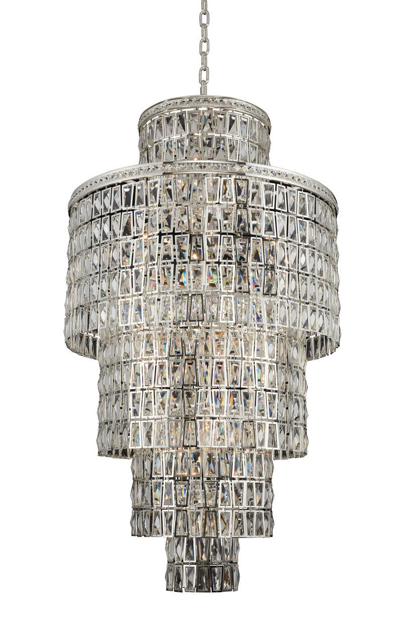 Allegri 033252-014-FR001 22 Light Pendant, Silver
