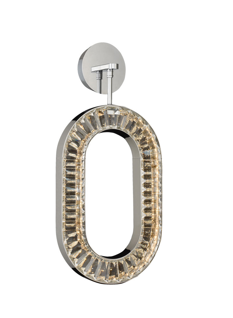 Allegri 034320-010-FR001 LED Wall Sconce, Chrome