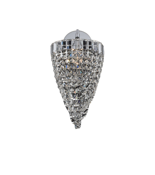 Allegri 035320-010-FR001 One Light Wall Sconce, Chrome