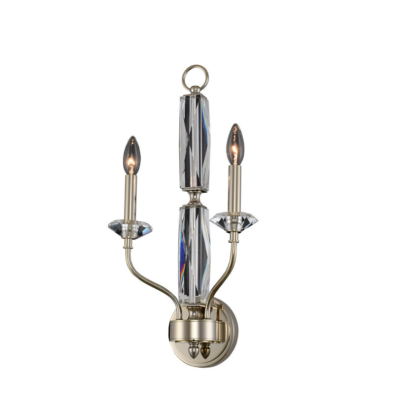 Allegri 035620-041-FR001 Two Light Wall Sconce, Champagne Gold