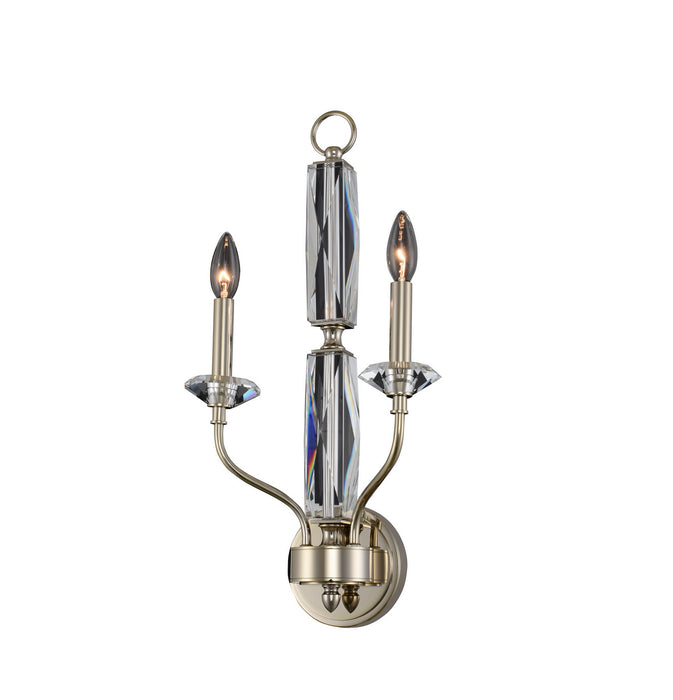 Allegri 035620-041-FR001 Two Light Wall Sconce, Champagne Gold