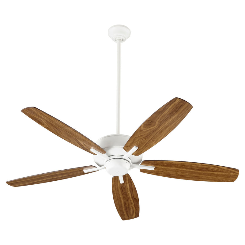 Quorum 7052-8 52" Ceiling Fan, Studio White