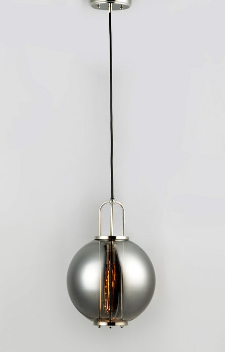 Maxim 10084MSKPN One Light Pendant, Polished Nickel