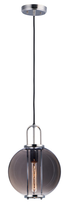 Maxim 10084MSKPN One Light Pendant, Polished Nickel