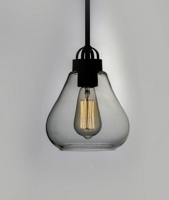 Maxim 10091CLSN One Light Pendant, Satin Nickel