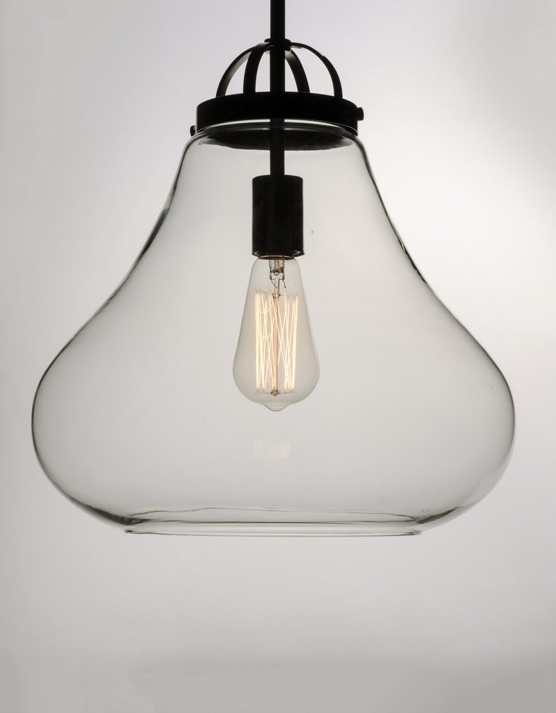 Maxim 10093CLSN One Light Pendant, Satin Nickel