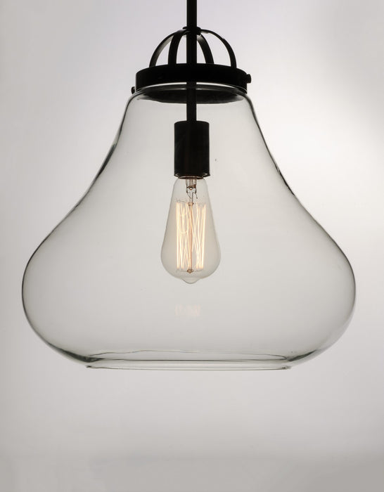 Maxim 10093CLSN One Light Pendant, Satin Nickel