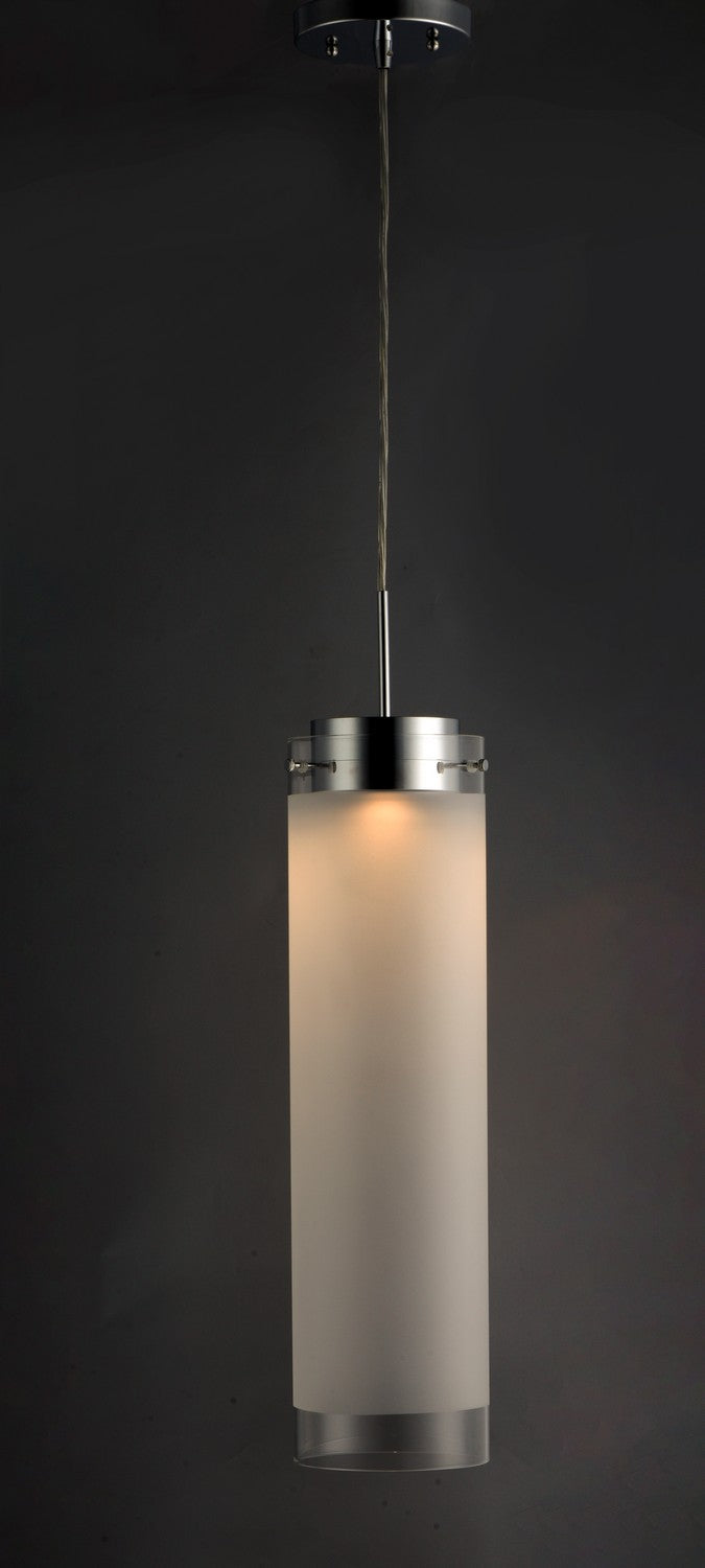Maxim 10196CLFTPC LED Pendant, Polished Chrome