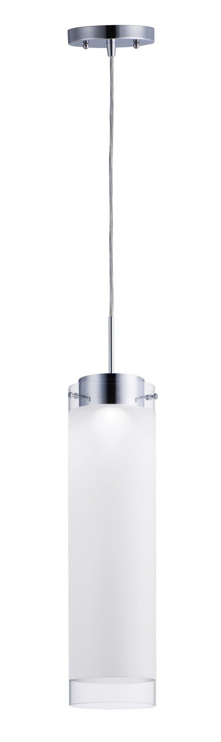 Maxim 10196CLFTPC LED Pendant, Polished Chrome