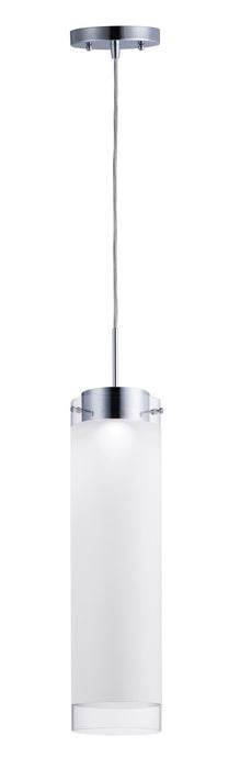 Maxim 10196CLFTPC LED Pendant, Polished Chrome