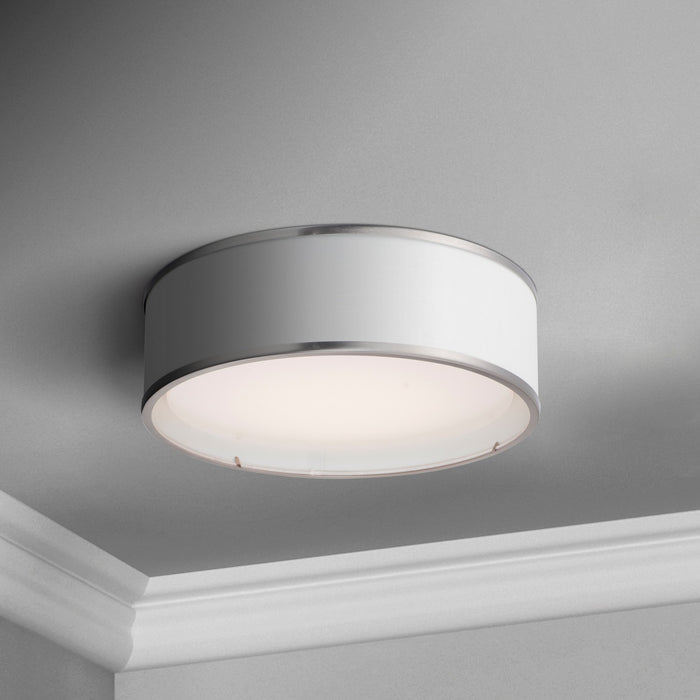 Maxim 10221WLSN LED Flush Mount, Satin Nickel