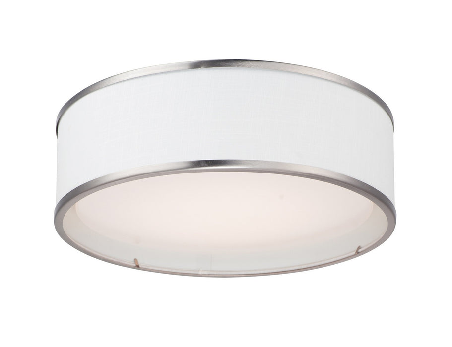 Maxim 10221WLSN LED Flush Mount, Satin Nickel