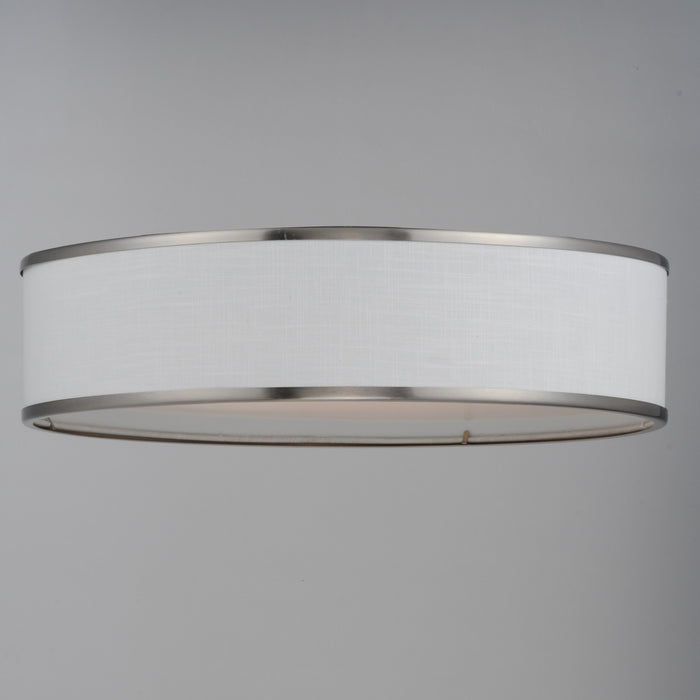 Maxim 10223WLSN LED Flush Mount, Satin Nickel