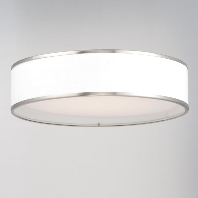 Maxim 10223WLSN LED Flush Mount, Satin Nickel