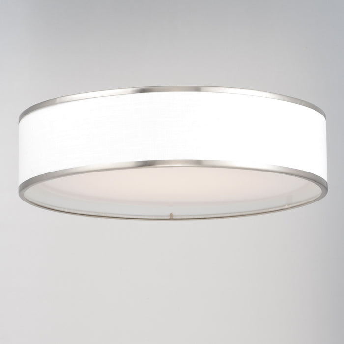 Maxim 10223WLSN LED Flush Mount, Satin Nickel