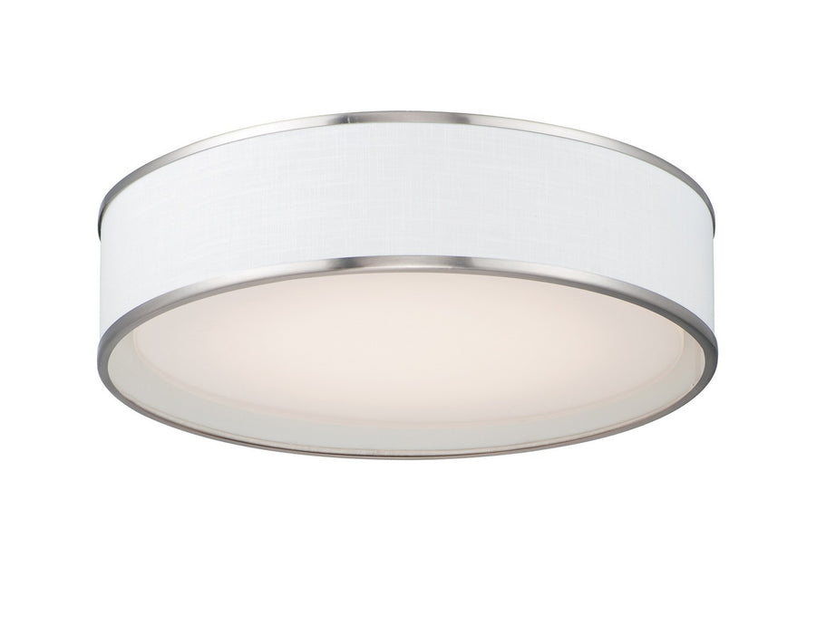 Maxim 10223WLSN LED Flush Mount, Satin Nickel