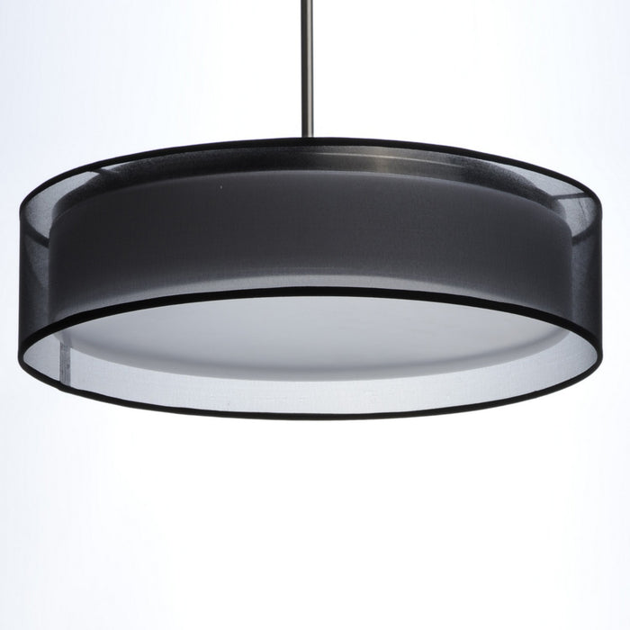 Maxim 10224BOSN LED Pendant, Satin Nickel