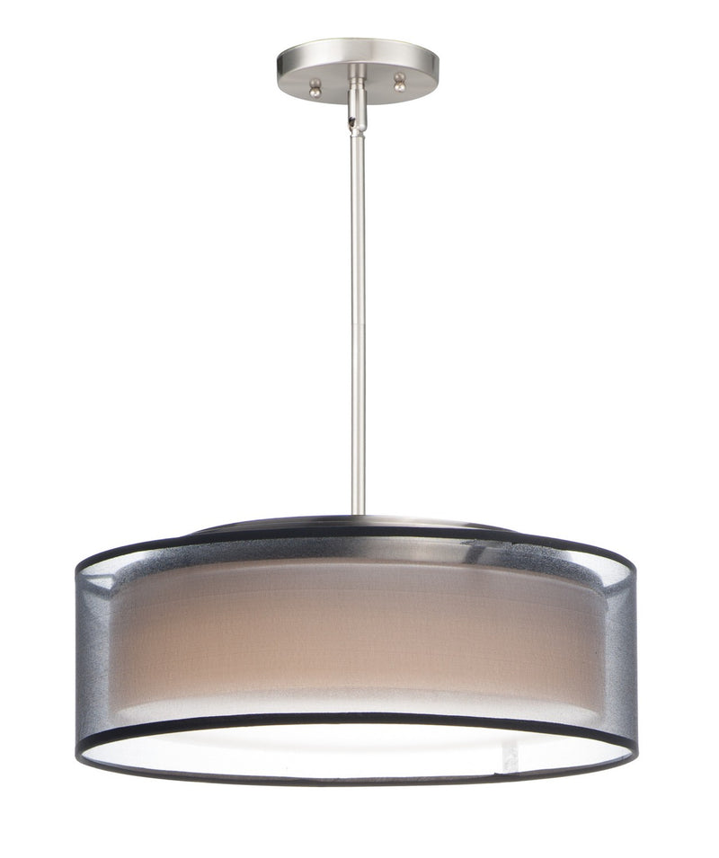 Maxim 10224BOSN LED Pendant, Satin Nickel