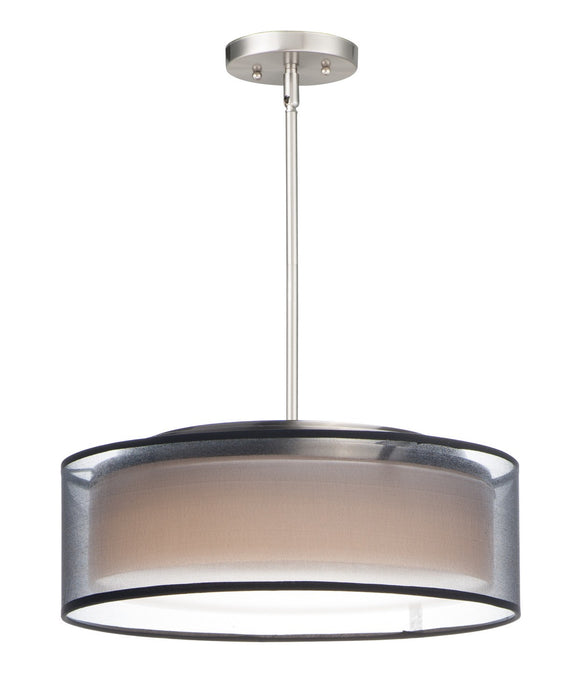Maxim 10224BOSN LED Pendant, Satin Nickel