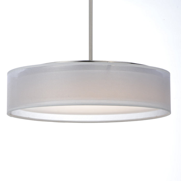 Maxim 10224WOSN LED Pendant, Satin Nickel
