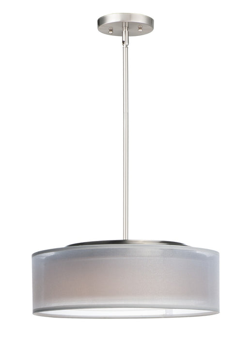 Maxim 10224WOSN LED Pendant, Satin Nickel
