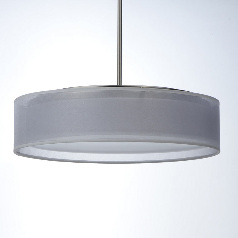 Maxim 10226WOSN LED Pendant, Satin Nickel