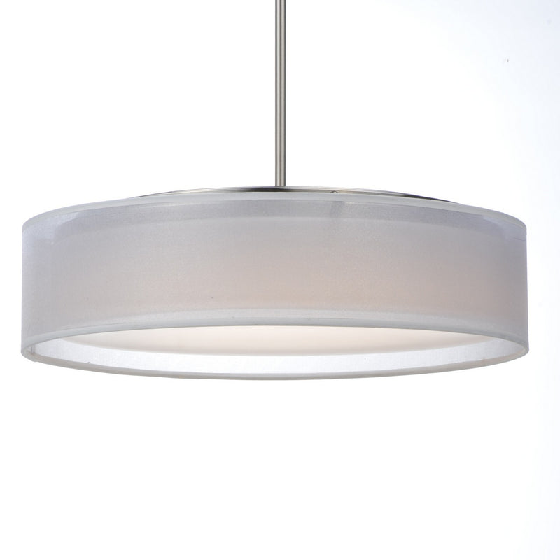 Maxim 10226WOSN LED Pendant, Satin Nickel