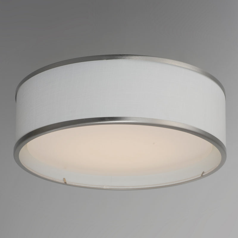 Maxim 10231WLSN LED Flush Mount, Satin Nickel