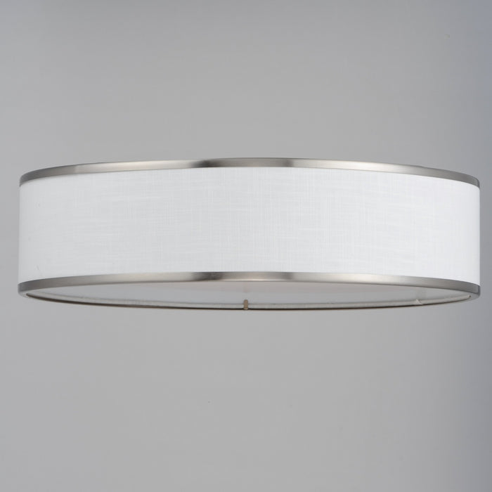 Maxim 10233WLSN LED Flush Mount, Satin Nickel