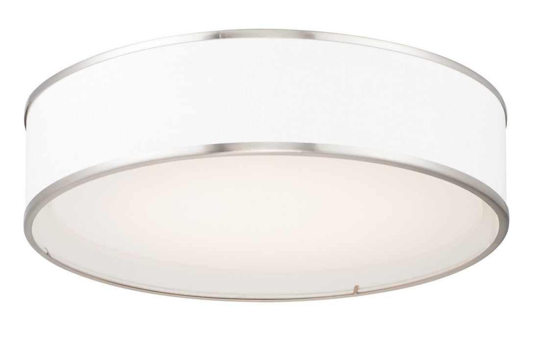 Maxim 10233WLSN LED Flush Mount, Satin Nickel