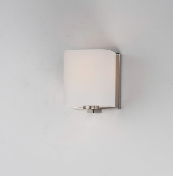 Maxim 11251SWSN One Light Bath Vanity, Satin Nickel