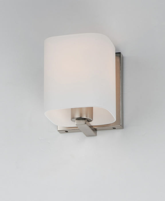 Maxim 11251SWSN One Light Bath Vanity, Satin Nickel