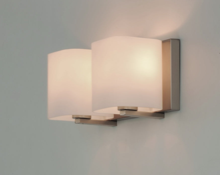 Maxim 11252SWSN Two Light Bath Vanity, Satin Nickel