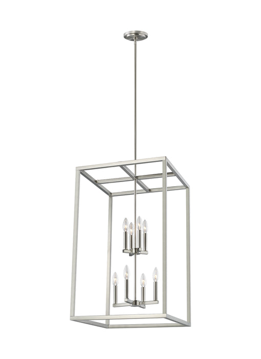 Generation Lighting 5134508EN-962 Eight Light Hall / Foyer, Brushed Nickel