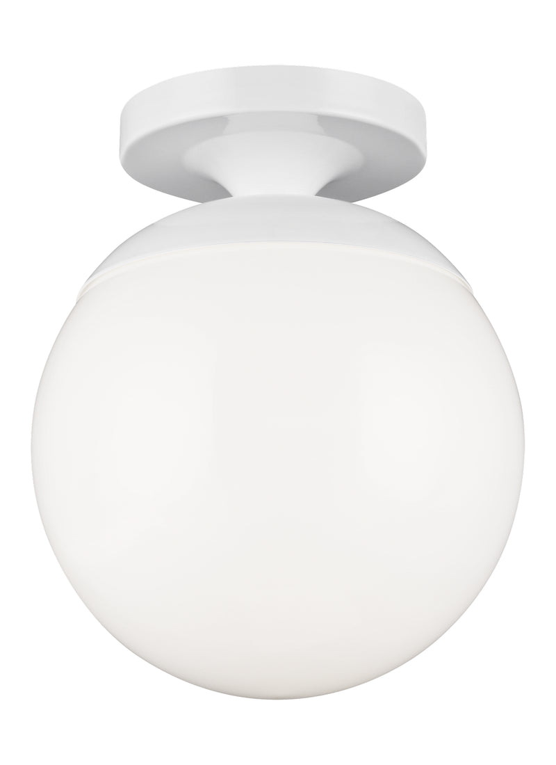 Visual Comfort Studio 7518-15 One Light Wall / Ceiling Semi-Flush Mount, White