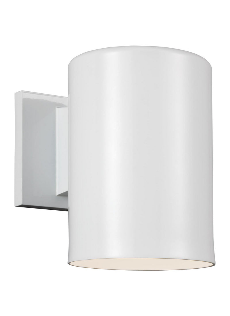 Visual Comfort Studio 8313801-15 One Light Outdoor Wall Lantern, White