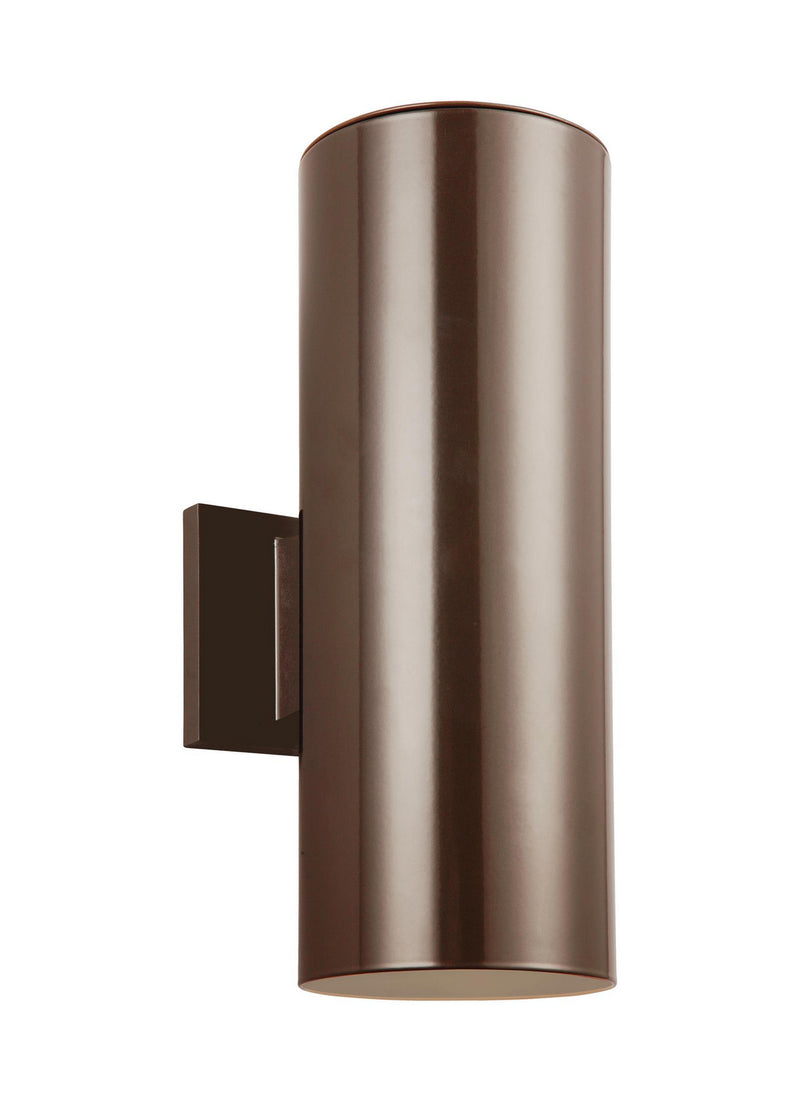 Visual Comfort Studio 8313802-10 Two Light Outdoor Wall Lantern, Bronze