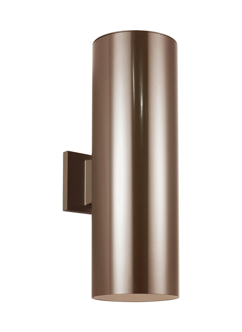 Visual Comfort Studio 8313902-10 Two Light Outdoor Wall Lantern, Bronze