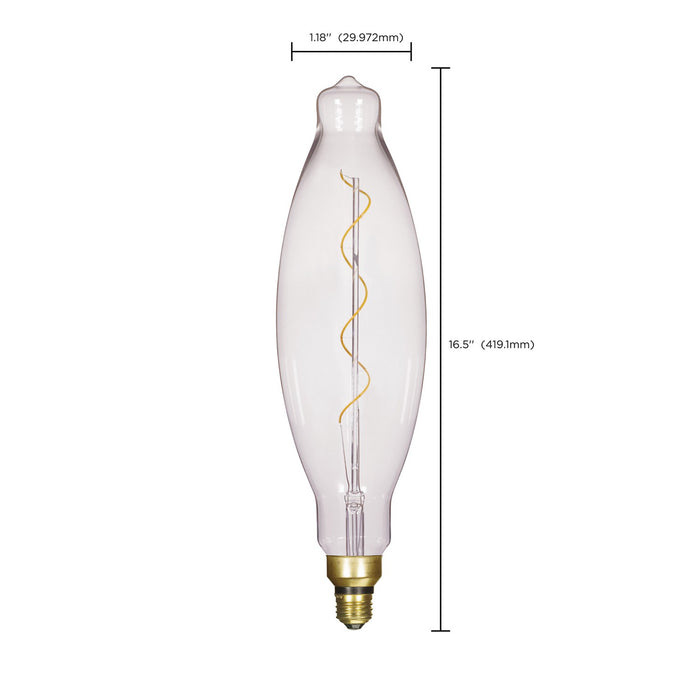 Satco S22431 Light Bulb, Clear