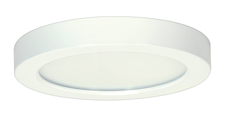 Satco S29357 LED Flush Mount, White