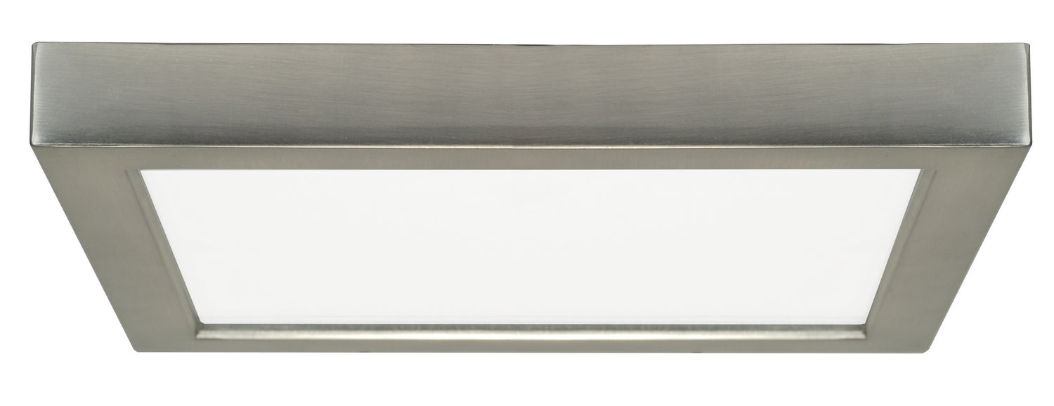 Satco S21515 LED Flush Mount, Brushed Nickel