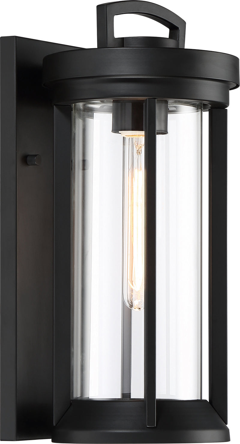 Nuvo Lighting 60-6502 One Light Outdoor Wall Lantern, Aged Bronze