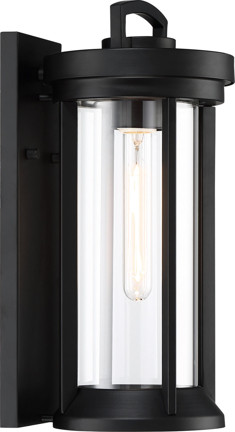 Nuvo Lighting 60-6502 One Light Outdoor Wall Lantern, Aged Bronze