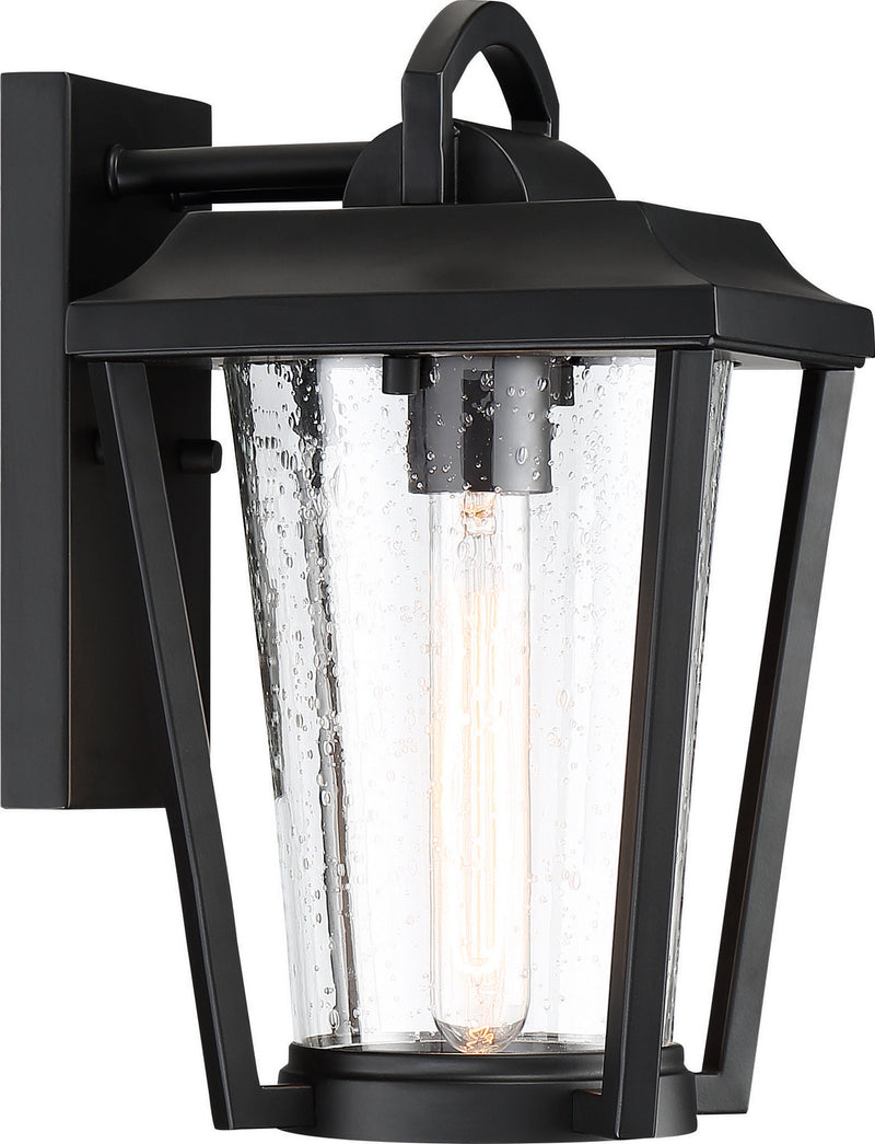 Nuvo Lighting 60-6512 One Light Outdoor Wall Lantern, Aged Bronze / Brass
